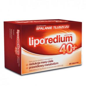 Liporedium 40+, tabletki, 60 szt. - zdjęcie produktu