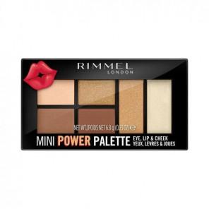 Rimmel Mini power, paleta cieni do powiek, 002 SASSY, 1 szt. - zdjęcie produktu