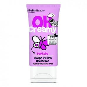 FlosLek Oh Creamy Peptydy, odżywcza maska do rąk, 50 ml - zdjęcie produktu
