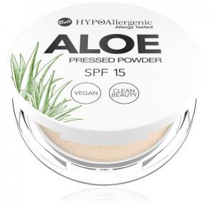 Puder do twarzy Bell Hypoallergenic Aloe SPF 15, 04 HONEY - zdjęcie produktu