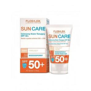 Flos-Lek Sun Care, ochronny krem tonujący, SPF 50+, 50 ml - zdjęcie produktu