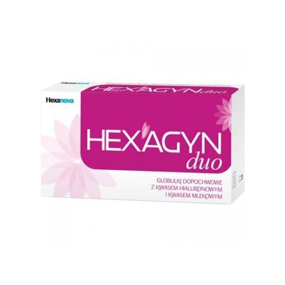 Hexagyn Duo, globulki dopochwowe, 10 szt. - zdjęcie produktu