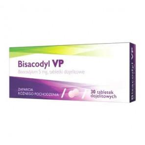 Bisacodyl VP, 5 mg, tabletki dojelitowe, 30 szt. - zdjęcie produktu
