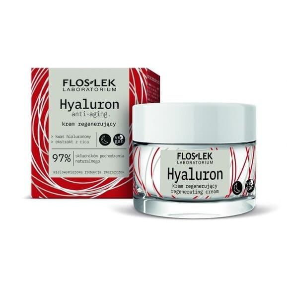 Floslek Hyaluron, krem regenerujący na noc, 50 ml - zdjęcie produktu