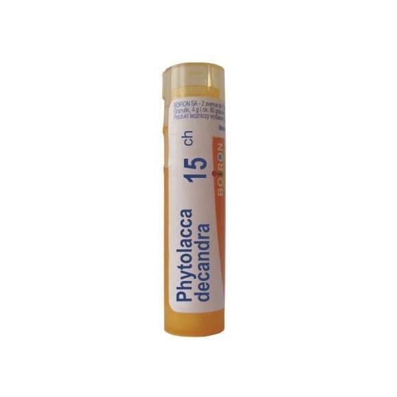 Boiron Phytolacca Decandra, 15 CH, granulki, 4 g Boiron Phytolacca Decandra, 15 CH, granulki, 4 g - zdjęcie produktu