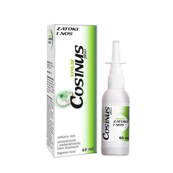 Cosinus Plus, nos i zatoki, spray, 60 ml - zdjęcie produktu