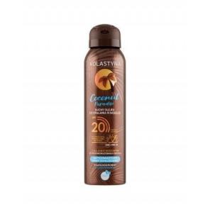 Kolastyna Coconut Paradise, wodoodporny suchy olejek do opalania, spray, SPF 20, 150 ml - zdjęcie produktu