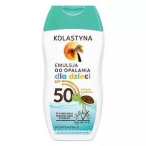 Kolastyna, wodoodporna emulsja do opalania dla dzieci, SPF 50, 150 ml - zdjęcie produktu