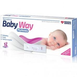 Test ciążowy Baby Way, płytkowy, 1 szt. - zdjęcie produktu
