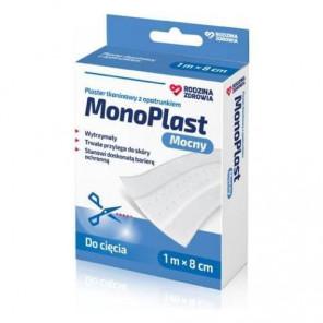 Plaster tkaninowy Monoplast, do cięcia, 1 m x 8 cm, 1 szt. - zdjęcie produktu