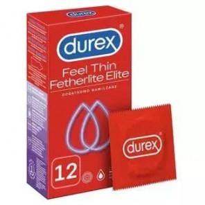 Durex Feel Thin Fetherlite Elite, prezerwatywy, 12 szt. - zdjęcie produktu