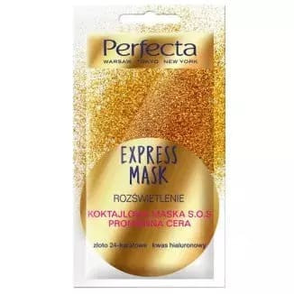 Perfecta Express Mask, promienna cera, maska koktajlowa, 8 ml