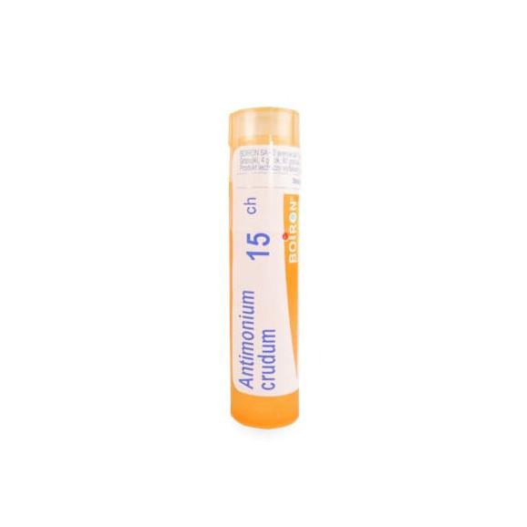 Boiron Antimonium Crudum, 15 CH, granulki, 4 g Boiron Antimonium Crudum, 15 CH, granulki, 4 g - zdjęcie produktu