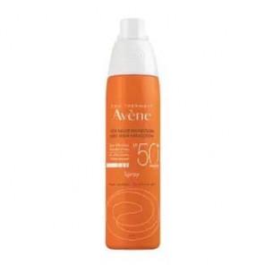 Avene Sun, spray ochronny do ciała, skóra wrażliwa, SPF 50+, 200 ml - zdjęcie produktu