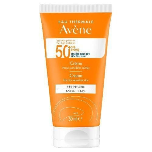 Avene Sun, bardzo wysoka ochrona przeciwsłoneczna, SPF 50+, 50 ml