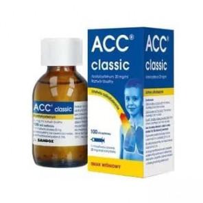 ACC Classic 20 mg/ ml, roztwór doustny, smak wiśniowy, 100 ml - zdjęcie produktu