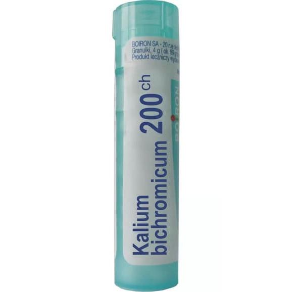 Boiron Kalium Bichromicum, 200 CH, granulki, 4 g - zdjęcie produktu