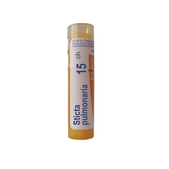 Boiron Sticta Pulmonaria, 15 CH, granulki, 4 g - zdjęcie produktu