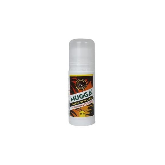 Repellent na komary i kleszcze Mugga Extra Strong, 50% DEET, roll-on, 50 ml - zdjęcie produktu