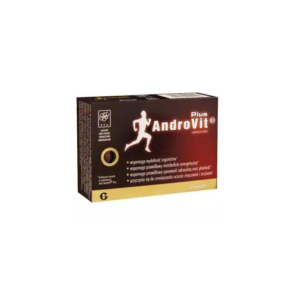 Androvit Plus, kapsułki żelatynowe miękkie, 30 szt. - zdjęcie produktu