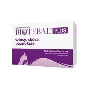 Biotebal Plus, włosy, skóra, paznokcie, tabletki, 30 szt. - zdjęcie produktu