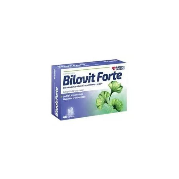 Bilovit Forte Rodzina Zdrowia, tabletki, 48 szt. - zdjęcie produktu