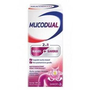 Mucodual 2w1 kaszel + gardło, syrop, 100 ml - zdjęcie produktu