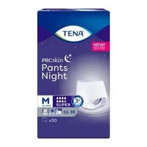 TENA Pants ProSkin Super Night, majtki chłonne, rozmiar M, 30 szt. - zdjęcie produktu