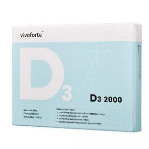 VivoForte D3 2000, kapsułki, 30 szt. - zdjęcie produktu