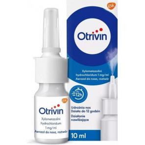 Otrivin 1 mg/ml, aerozol do nosa, 10 ml - zdjęcie produktu