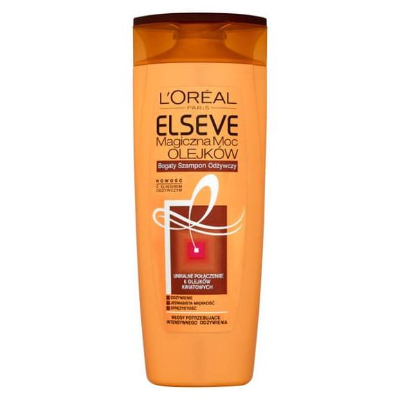 Szampon do włosów Elseve Magiczna Moc Olejków, z olejkiem z jojoby, 400 ml Szampon do włosów Elseve Magiczna Moc Olejków, z olejkiem z jojoby, 400 ml - zdjęcie produktu