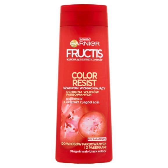 Szampon do włosów farbowanych Garnier Fructis Color Resist, 400 ml - zdjęcie produktu