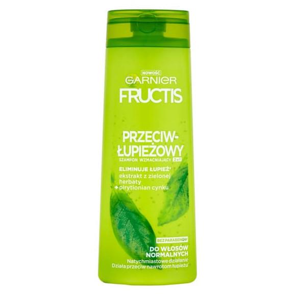 Szampon do włosów Garnier Fructis Anti Dandruff 2w1, przeciwłupieżowy, 400 ml Szampon do włosów Garnier Fructis Anti Dandruff 2w1, przeciwłupieżowy, 400 ml - zdjęcie produktu