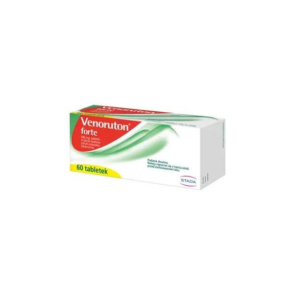 Venoruton Forte, 500 mg, tabletki, 60 szt. - zdjęcie produktu