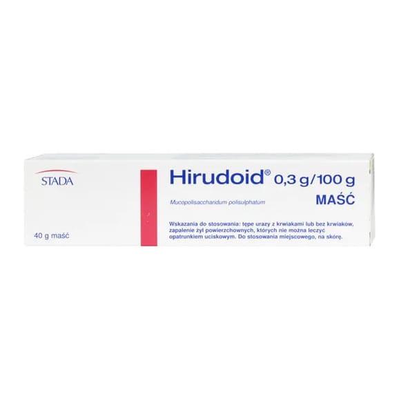 Hirudoid, 0,3 g/100 g, maść, 100 g - zdjęcie produktu