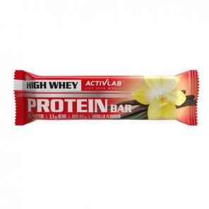 Activlab High Whey Protein Bar, baton waniliowy, 1 szt.