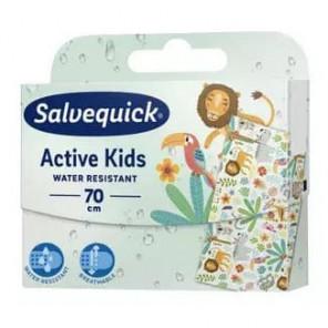 Salvequick Active Kids, plastry z opatrunkiem dla dzieci, wodoodporne, do cięcia, 70 cm, 1 szt. - zdjęcie produktu