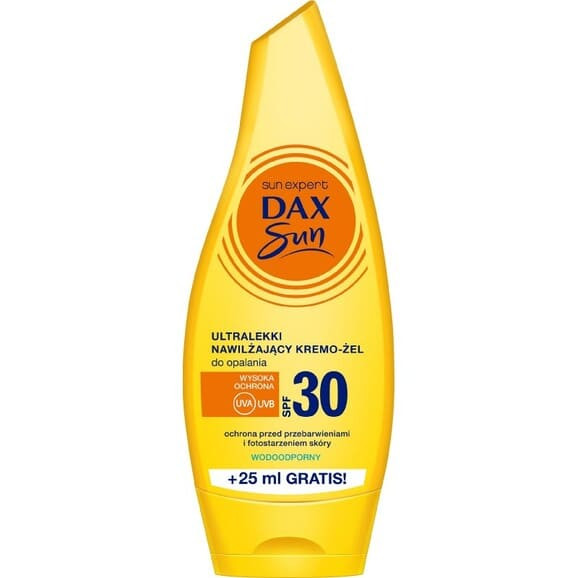 DAX Sun, kremo-żel do opalania, SPF30, 175 ml
