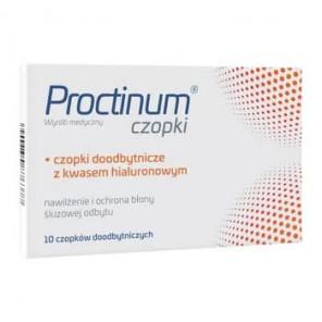 Proctinum, czopki, 10 szt. - zdjęcie produktu