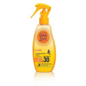 DAX Sun Active+, spray do opalania SPF30, transparentny, 200 ml - zdjęcie produktu