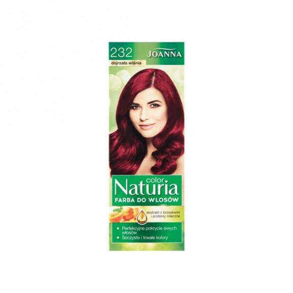 Farba do włosów Joanna Naturia, 232 Dojrzała Wiśnia, 1 szt. Farba do włosów Joanna Naturia, 232 Dojrzała Wiśnia, 1 szt. - zdjęcie produktu