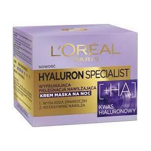 L’Oreal Paris Hyaluron Specialist, krem - maska na noc wypełniająca pielęgnacja nawilżająca 50ml - zdjęcie produktu