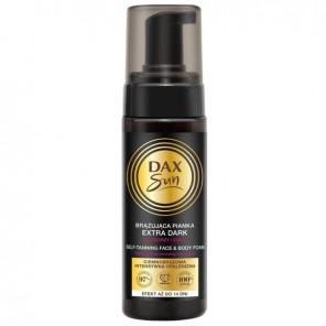 DAX Sun, samoopalacz w piance do twarzy i ciała, EXTRA DARK, 160 ml - zdjęcie produktu