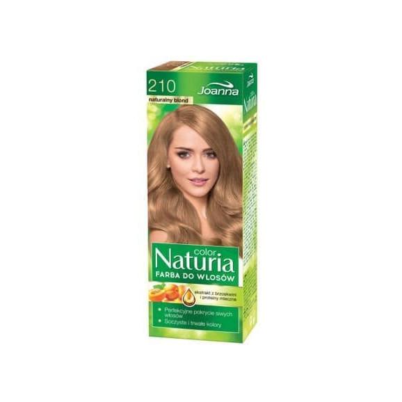 Farba do włosów Joanna Naturia, 210 Naturalny Blond, 1 szt. Farba do włosów Joanna Naturia, 210 Naturalny Blond, 1 szt. - zdjęcie produktu