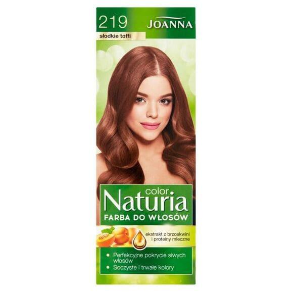 Farba do włosów Joanna Naturia, 219 Słodki Toffi, 1 szt. - zdjęcie produktu