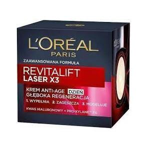 L'Oréal Paris Revitalift Laser X3, krem Anti-Age głęboka regeneracja na dzień, 50 ml - zdjęcie produktu