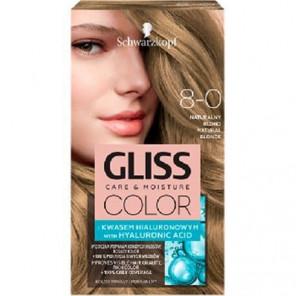 Farba do włosów Gliss Color, Naturalny Blond 8-0, 1 szt. - zdjęcie produktu