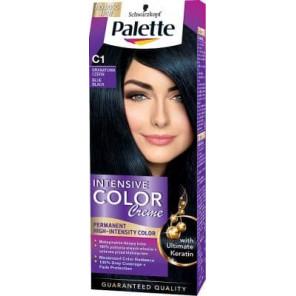 Farba do włosów Palette Intensive Color Creme, Granatowa Czerń C1, 1 szt. - zdjęcie produktu