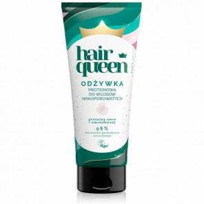Hair Queen,Proteinowa odżywka do włosów niskoporowatych, 200 ml - zdjęcie produktu