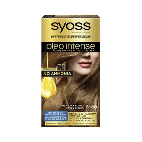 Farba do włosów Syoss Oleo Intense, Miodowy Blond 8-60, 1 szt. - zdjęcie produktu